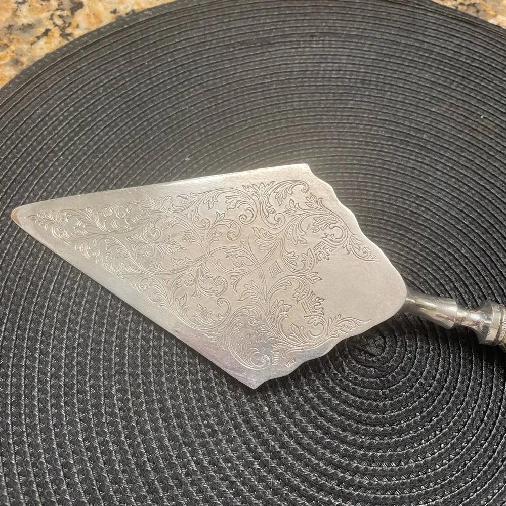 Vintage Sterling silver serving piece- reduced -European - Picture 4 of 10